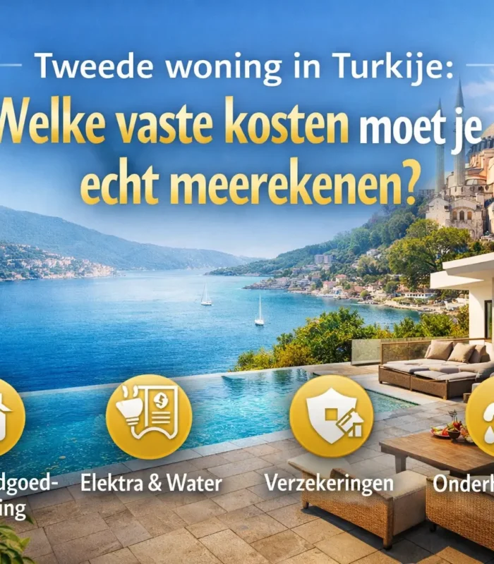 Tweede woning in Turkije: Welke vaste kosten moet je echt meerekenen?