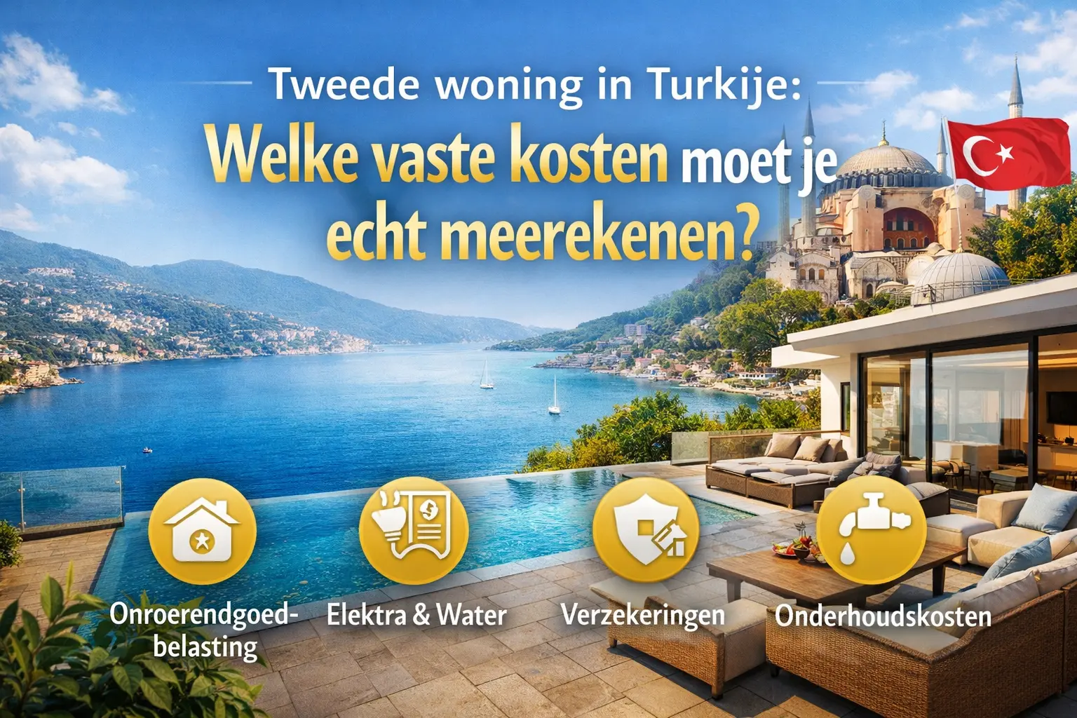 Tweede woning in Turkije: Welke vaste kosten moet je echt meerekenen?