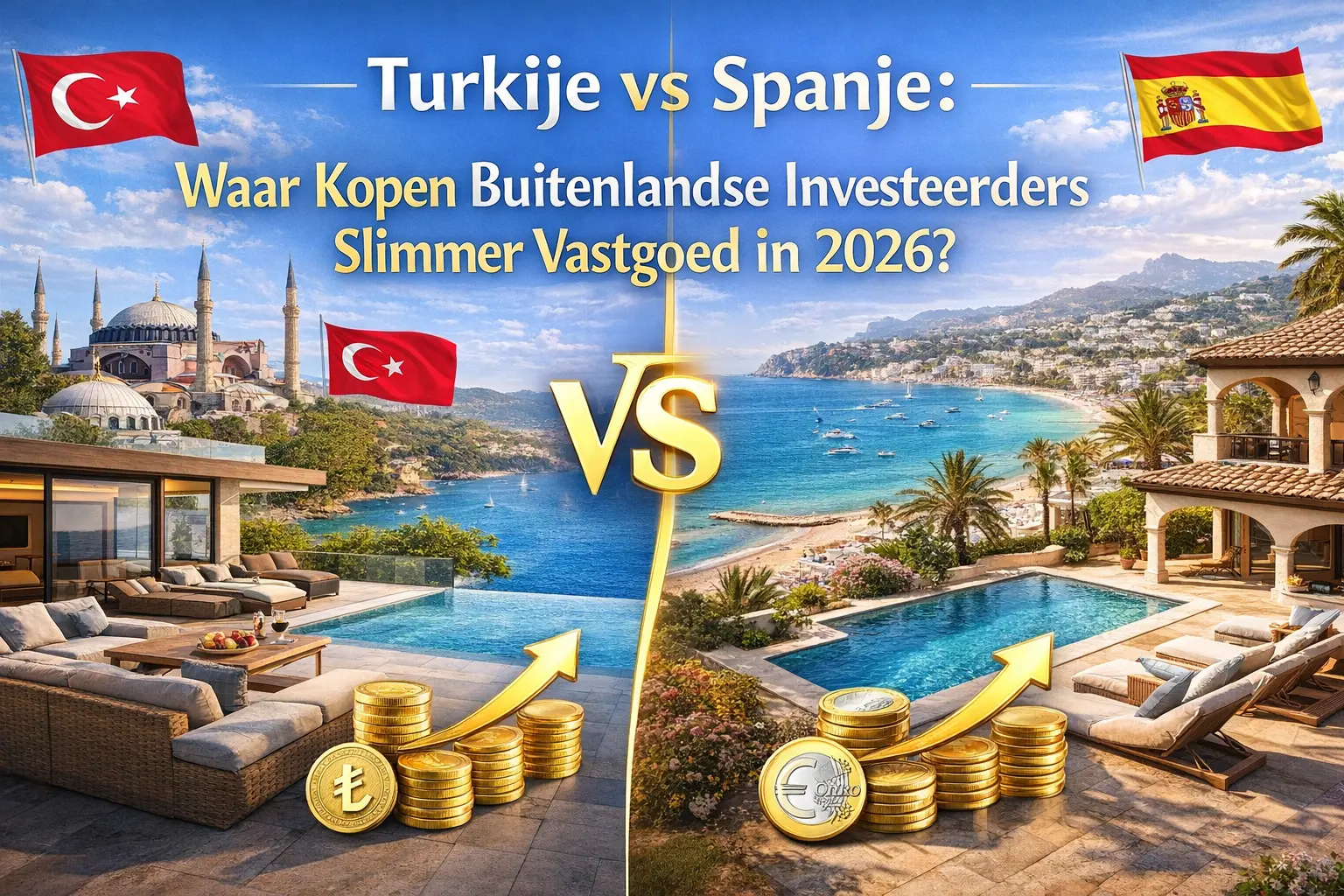 Turkije vs Spanje: Waar Kopen Buitenlandse Investeerders Slimmer Vastgoed in 2026?