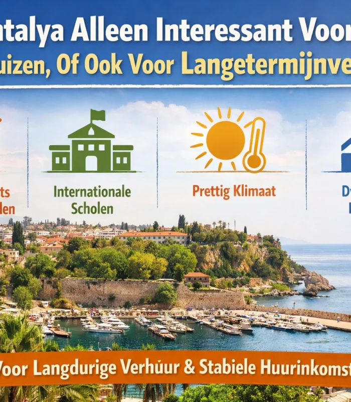 Is Antalya Alleen Interessant Voor Vakantiehuizen, Of Ook Voor Langetermijnverhuur?