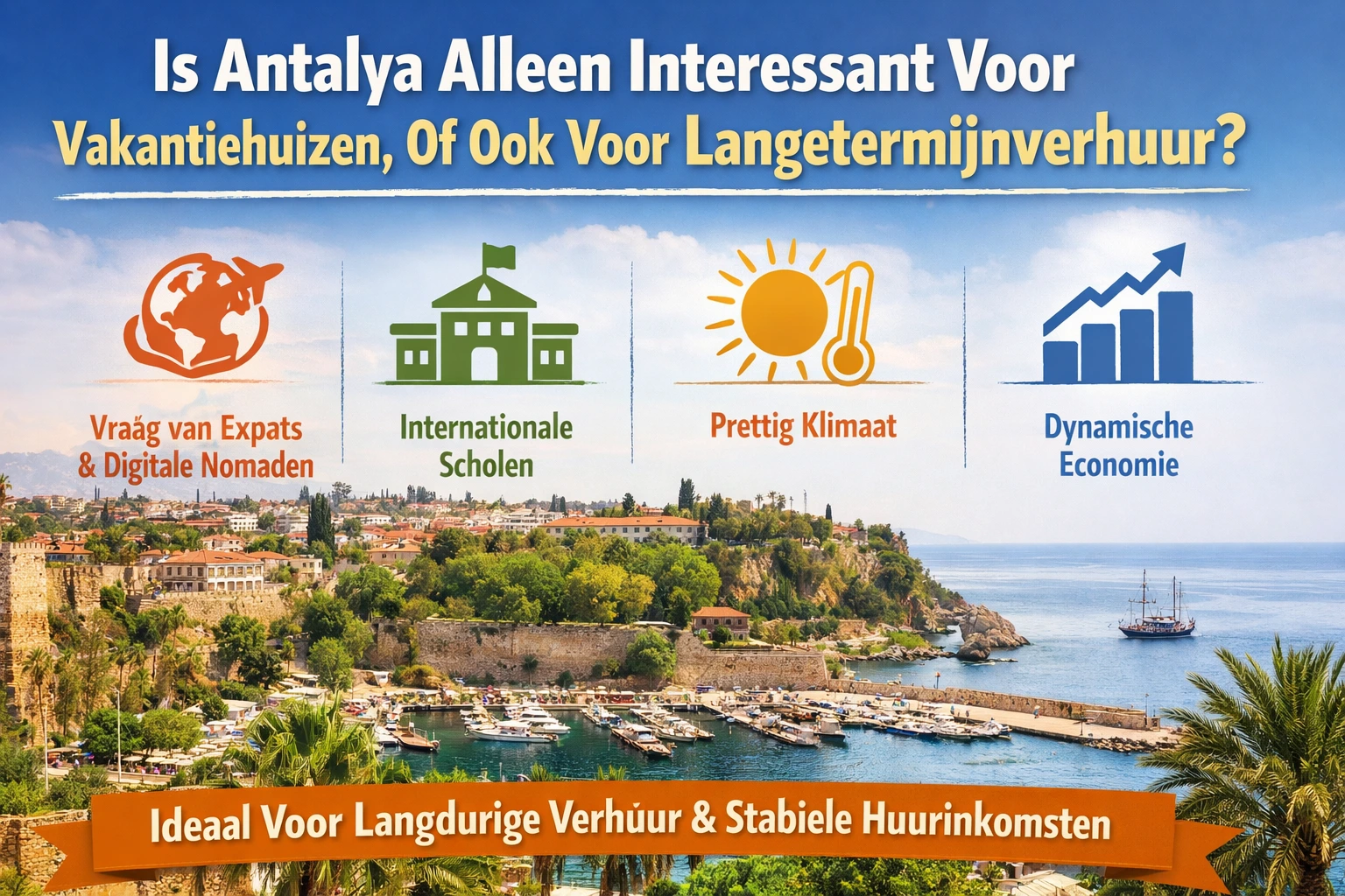 Is Antalya Alleen Interessant Voor Vakantiehuizen, Of Ook Voor Langetermijnverhuur?