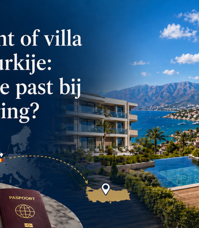 Appartement of villa kopen in Turkije: Welke keuze past bij uw investering?