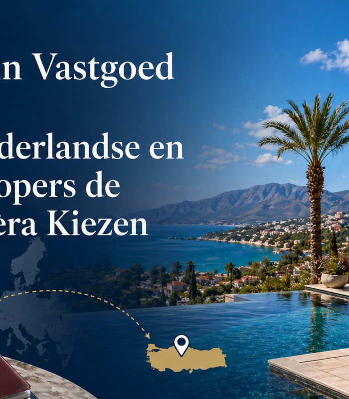 Investeren in Vastgoed in Turkije: Waarom Nederlandse en Belgische Kopers de Turkse Rivièra Kiezen