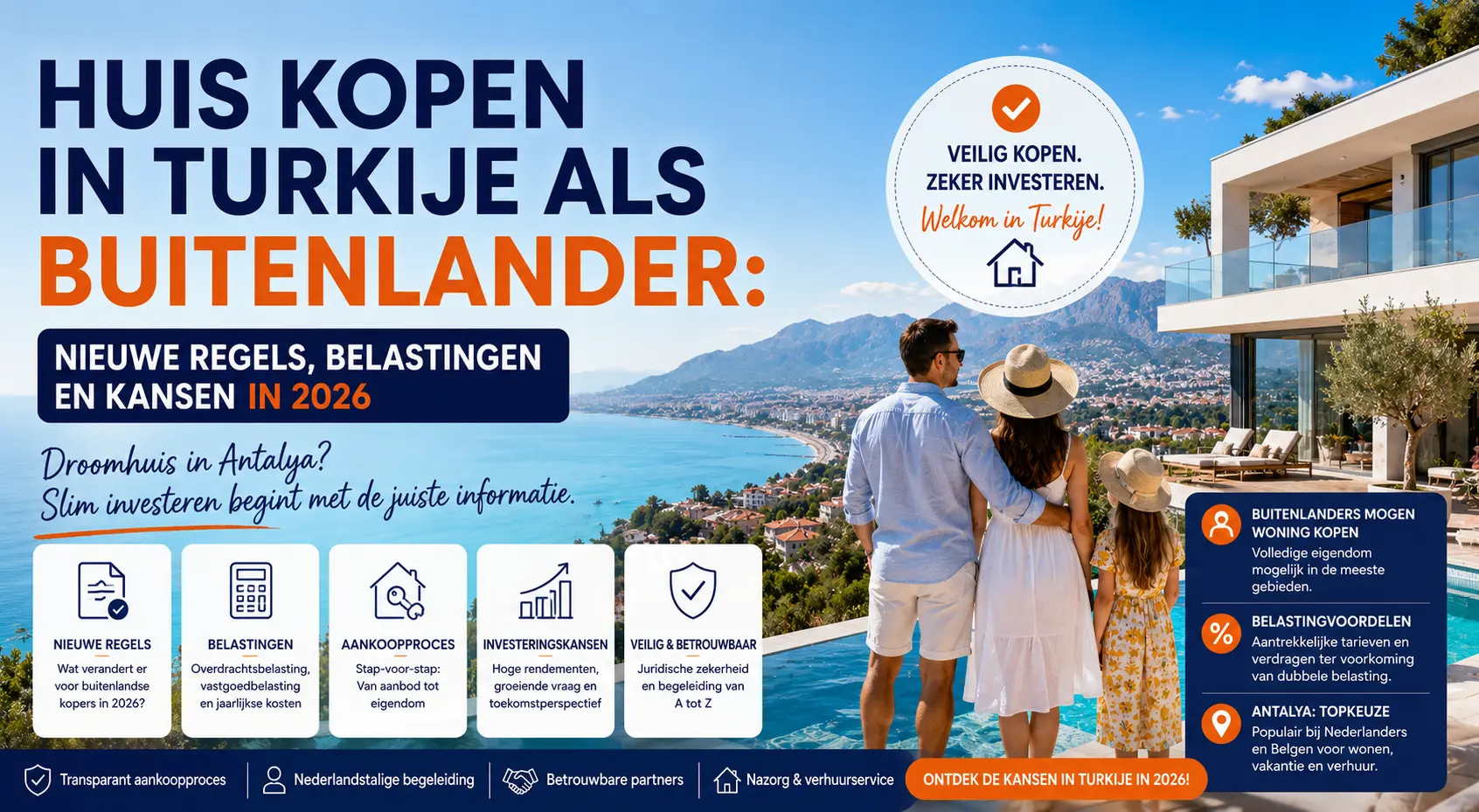 Huis Kopen in Turkije als Buitenlander: Nieuwe Regels, Belastingen en Kansen in 2026